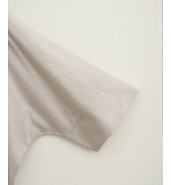 Lbc with Life「シルケット裾ラウンド袖切り替えTシャツ」|Tシャツ・カットソー|