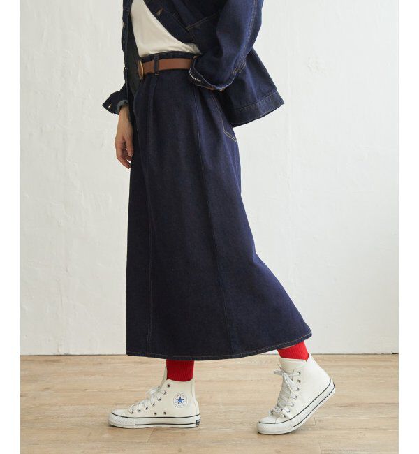 Lbc with Life「LBC ステッチナロースカート」|スカート|