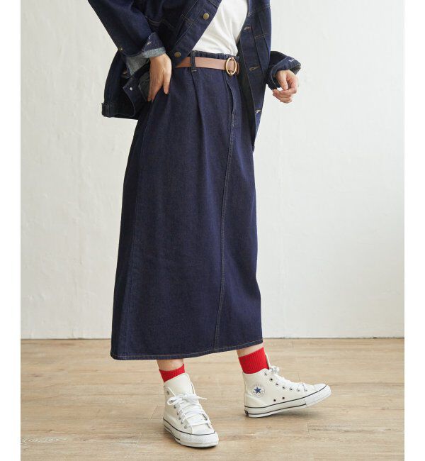 Lbc with Life「LBC ステッチナロースカート」|スカート|