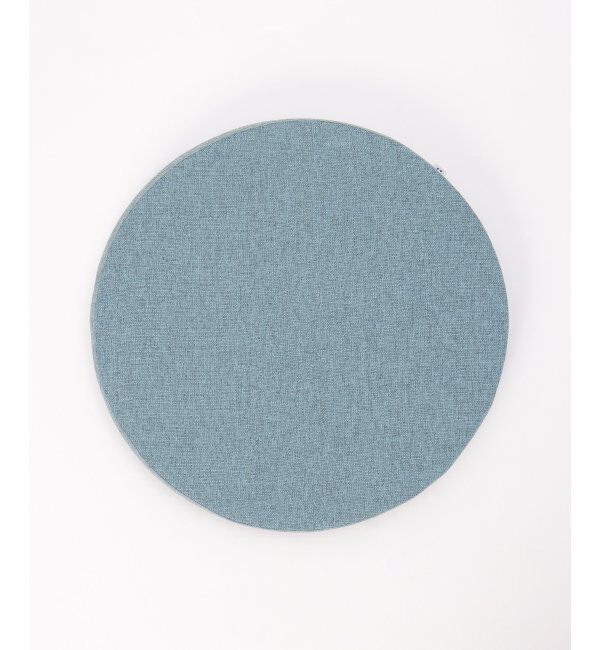 Lbc with Life「スラブ&ヘリンボンシートクッション ラウンド H4cm」|クッション・クッションカバー|