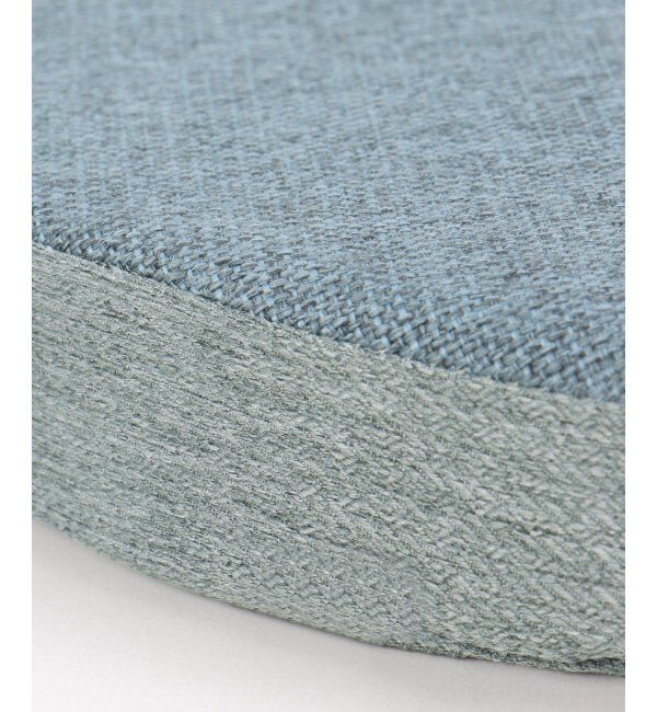 Lbc with Life「スラブ&ヘリンボンシートクッション ラウンド H4cm」|クッション・クッションカバー|