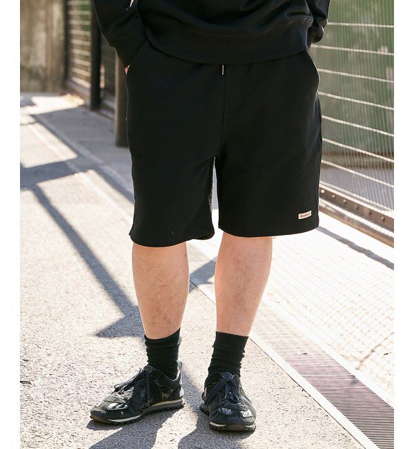 VENCE share style「【Goodwear】ウエストリブスウェットショートパンツ」|その他|ブラック