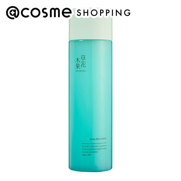  「草花木果 アクネ化粧水(しっとり)（医薬部外品） 本体/清涼感のあるみずみずしい感触 (180ml)」|化粧水|その他