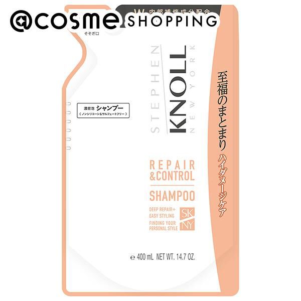  「スティーブンノル リペアコントロール シャンプー W 詰替え/フローラルフルーティムスク (400mL)」|シャンプー|その他
