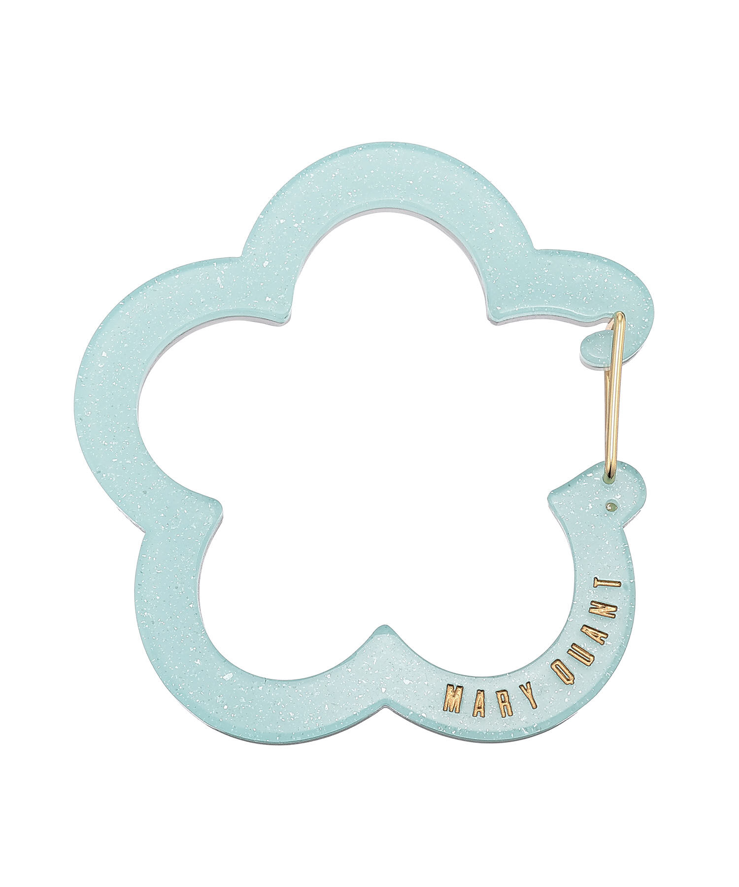 MARY QUANT「デイジーアウトラインアクリル カラビナ」|その他|ブルー