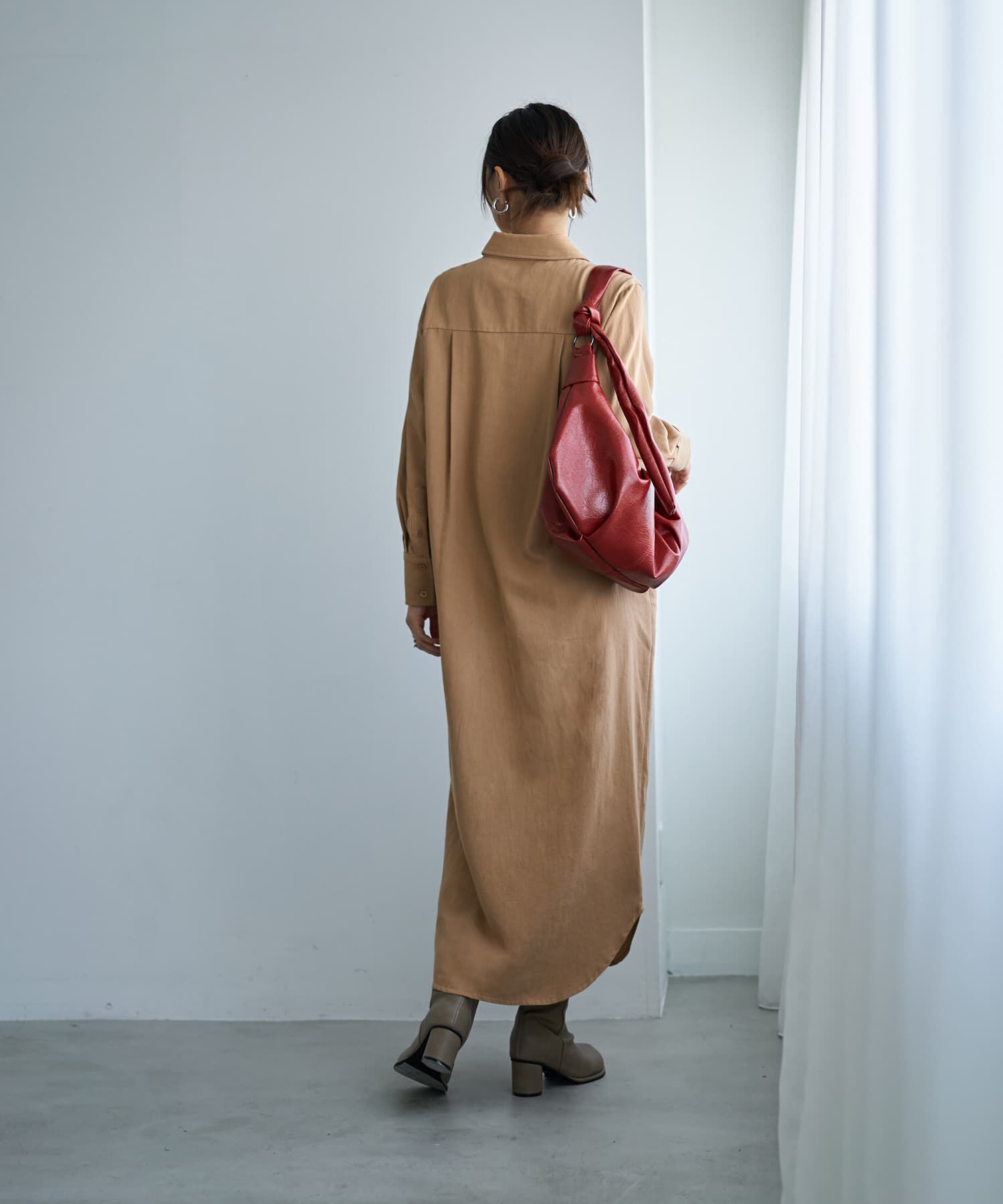 STYLE DELI「スラブコットンシャツワンピース」|ワンピース|