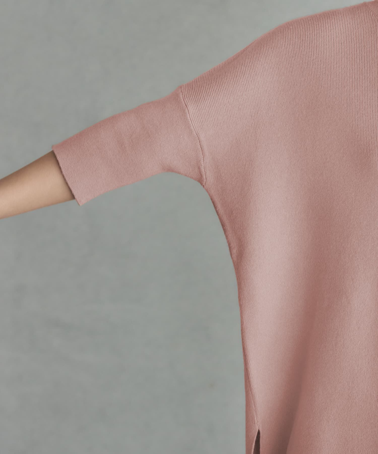 STYLE DELI「ソフトタッチ◆８分袖ドルマンニットトップス」|ニット・セーター|