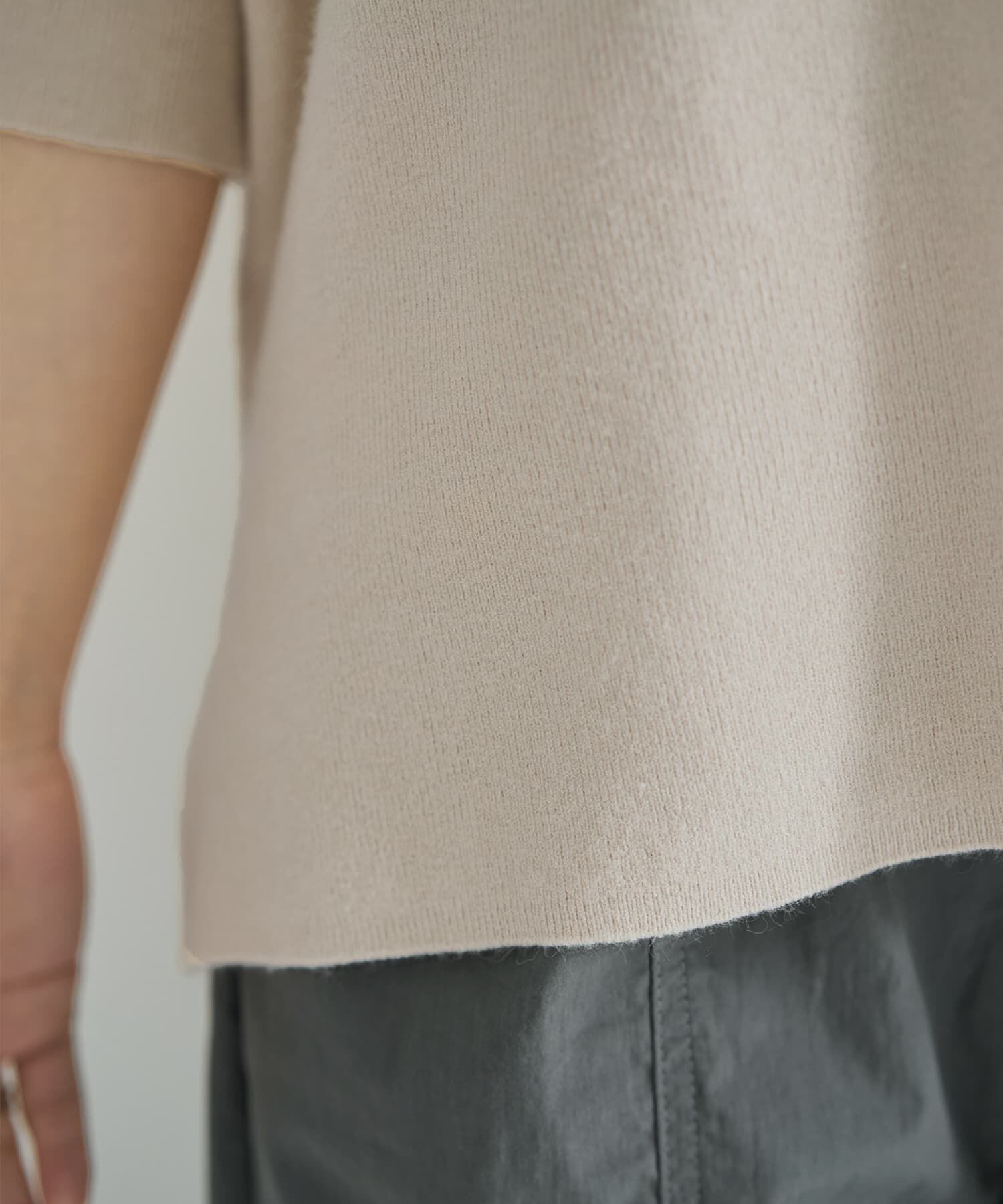 STYLE DELI「ソフトタッチ◆８分袖ドルマンニットトップス」|ニット・セーター|