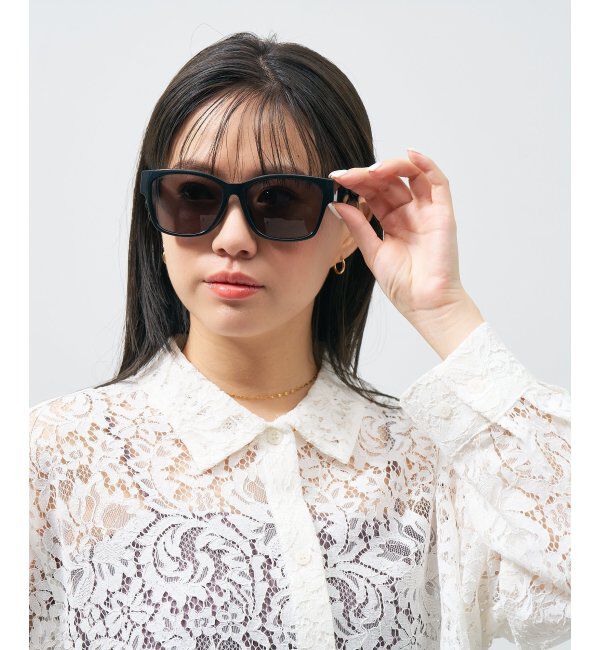  「ウェリントン型 偏光 サングラス | (偏光機能搭載)  紫外線カット率99.9%以上 太縁紫外線防止 UVカット」|サングラス|