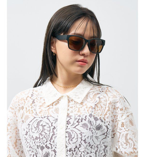  「ウェリントン型 偏光 サングラス | (偏光機能搭載)  紫外線カット率99.9%以上 太縁紫外線防止 UVカット」|サングラス|