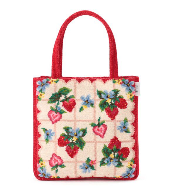 FEILER「ストロベリーフィールドプティ　ミニバッグ　SFP-231034」|トートバッグ|アイボリー