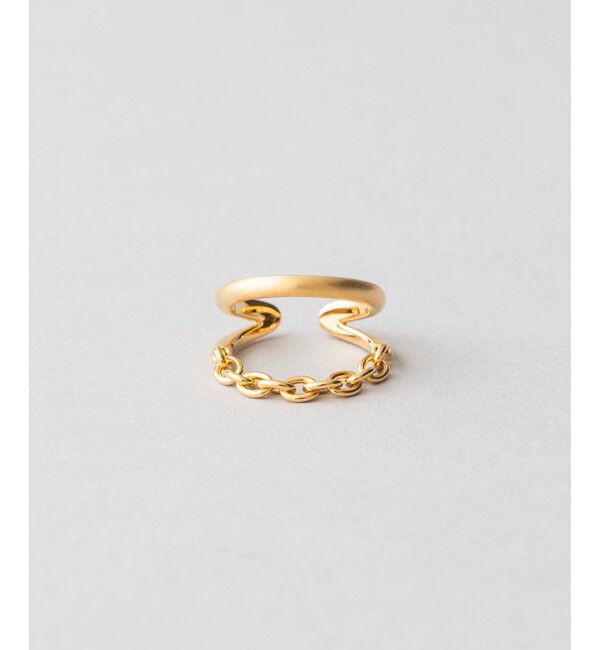 Jouete「[フォークリング] レイヤード」|リング|イエローゴールド