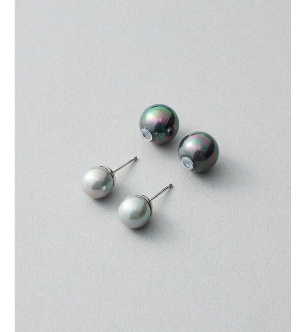 Jouete「ピアス カラーパール リバーシブル」|ピアス|