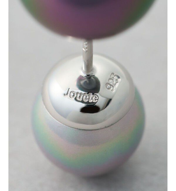 Jouete「ピアス カラーパール リバーシブル」|ピアス|