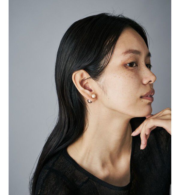 Jouete「ピアス カラーパール リバーシブル」|ピアス|