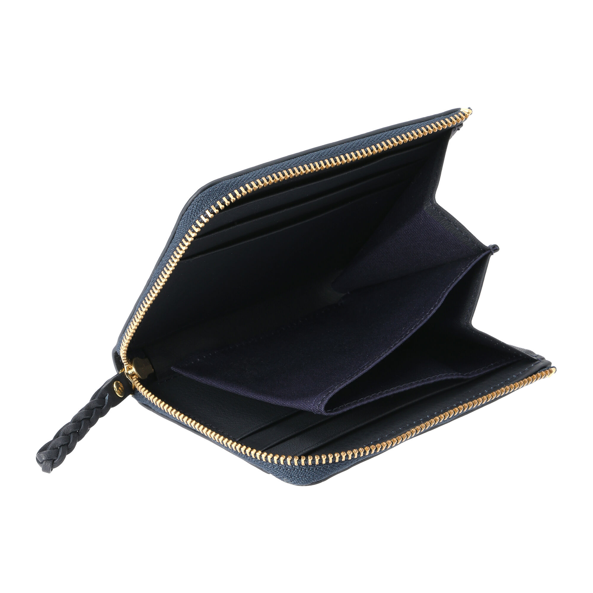 PEDIR「PEDIR(ペディール) ソフトヌメ ラウンドファスナー スリム財布」|財布|