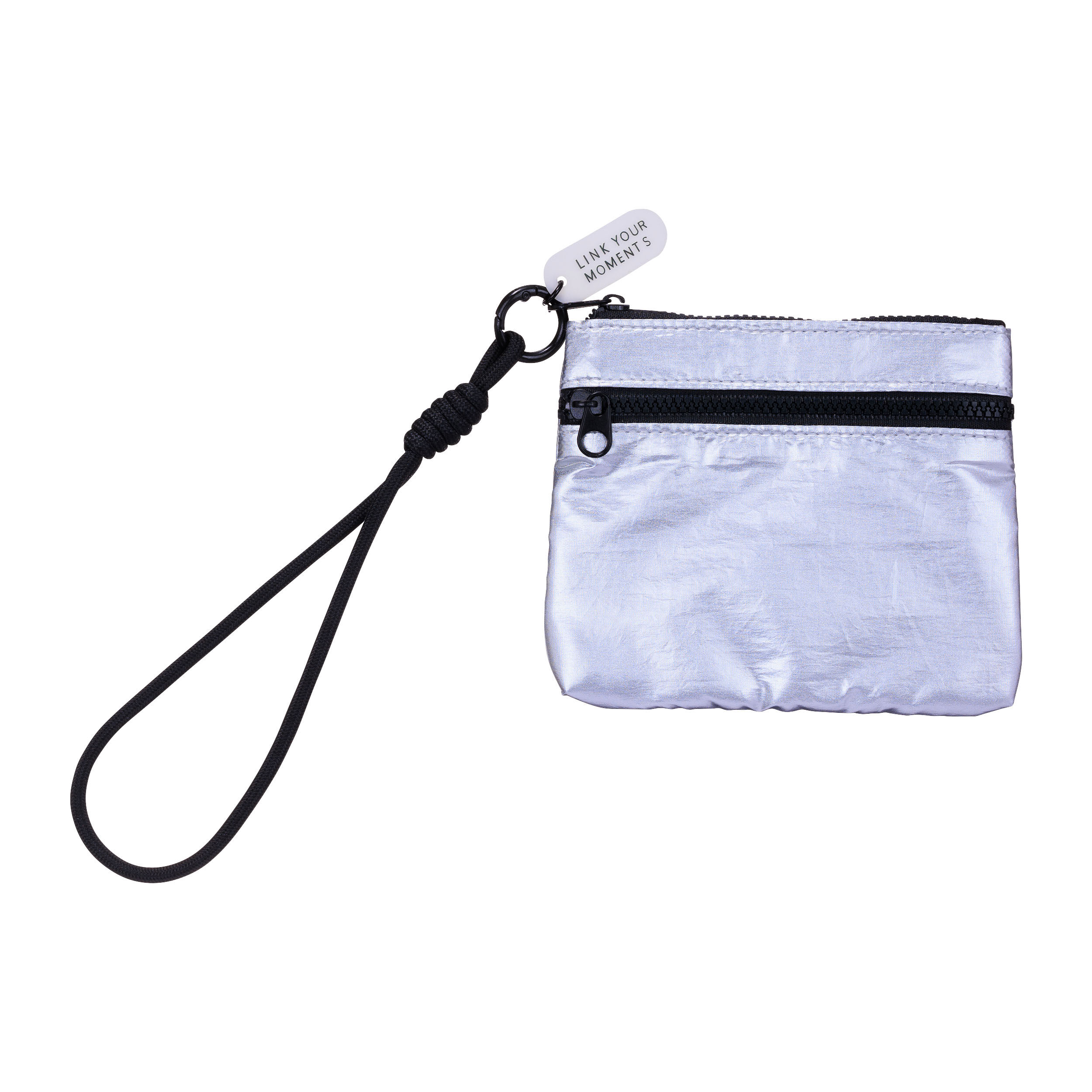  「ミニポーチ／ハンドストラップコレクション」|ポーチ|シルバー