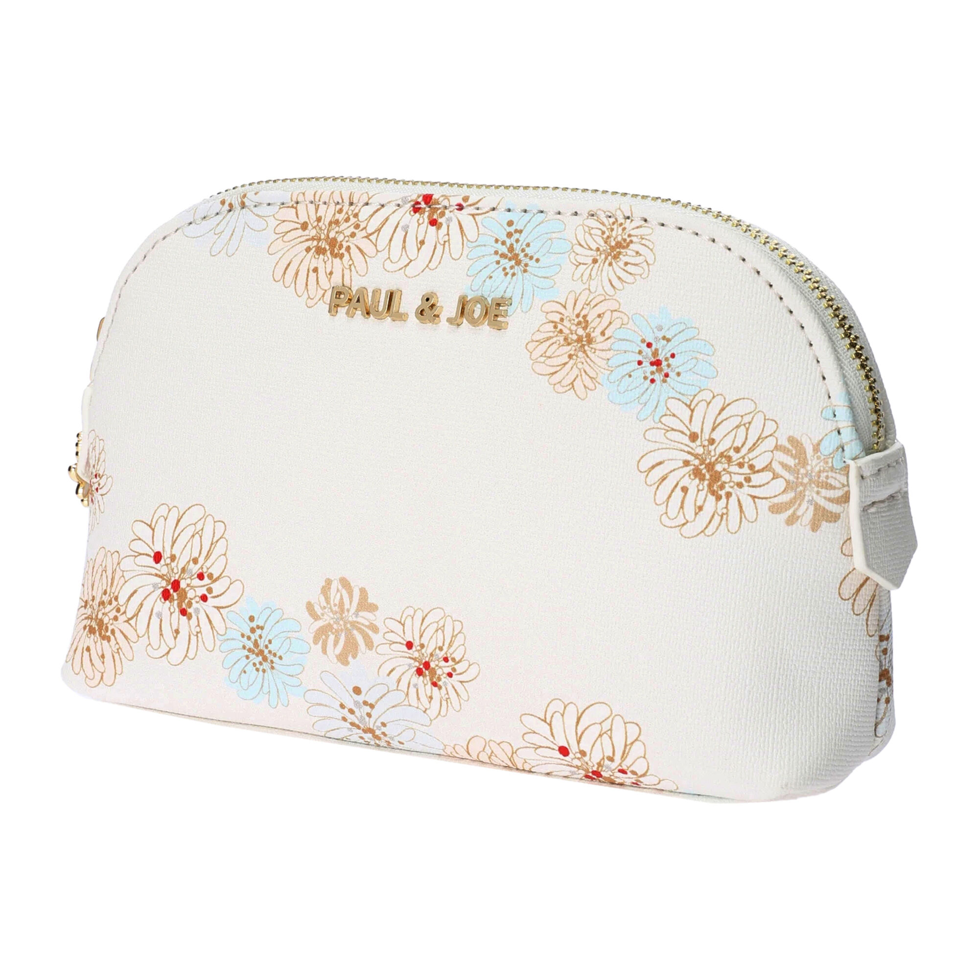 PAUL&JOE「ポーチ／クリザンテーム／ＰＡＵＬ　＆　ＪＯＥ」|ポーチ|アイボリー