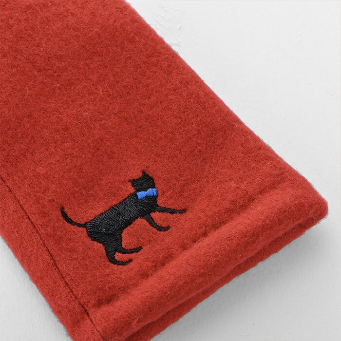 BACKYARD FAMILY「クロダ 手袋 レディース 通販 グローブ 手ぶくろ 暖かい かわいい ねこ スマートフォン対応」|手袋|