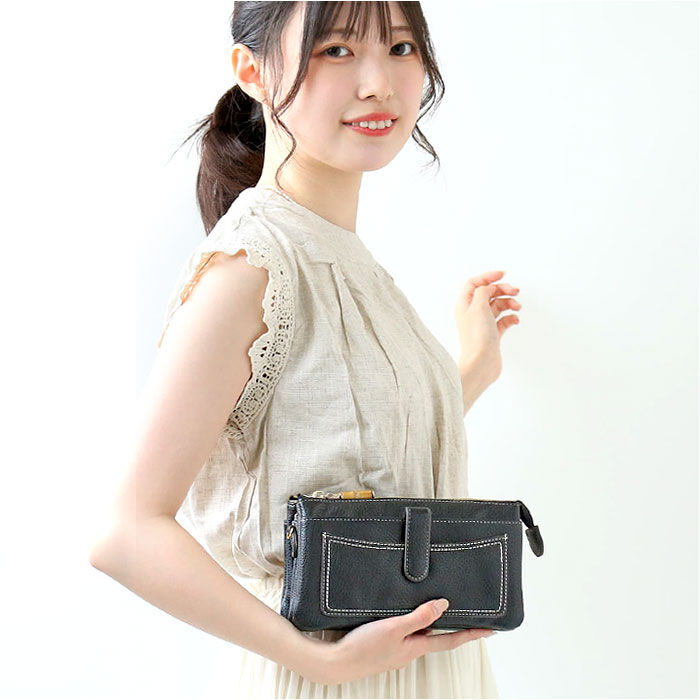 BACKYARD FAMILY「お財布ショルダー レディース 通販 ピソラロ pisoraro ピソラロ財布 ウォレットバッグ」|ショルダー・メッセンジャー|