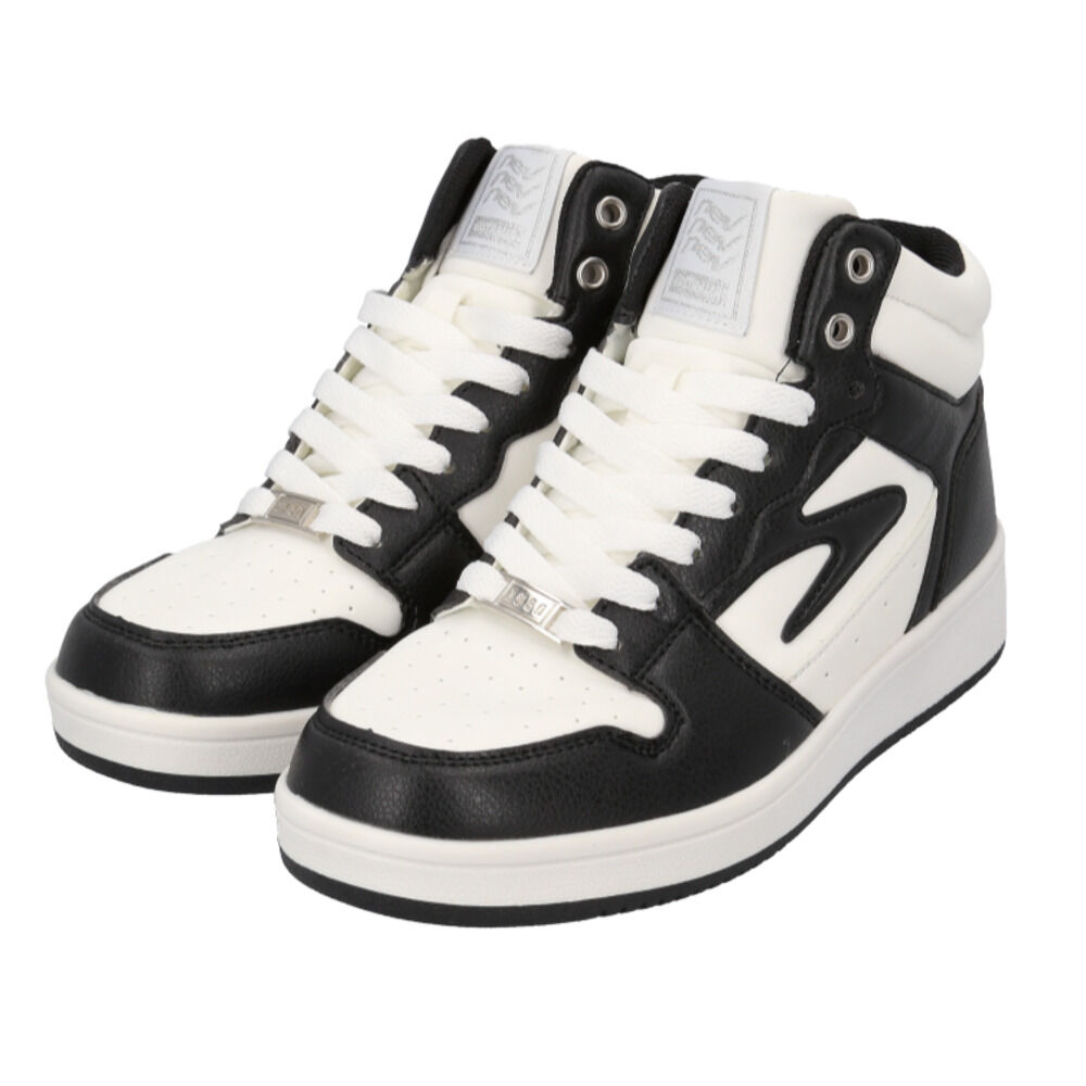 BACKYARD FAMILY「ネブサーフ スニーカー NEV SURF 86 通販 ハイカットスニーカー コートスニーカー」|スリッポン|ブラック1