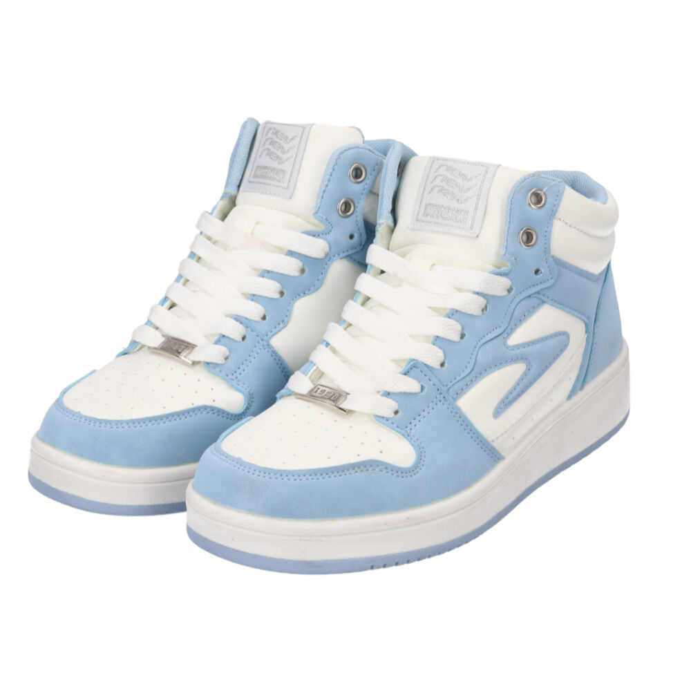 BACKYARD FAMILY「ネブサーフ スニーカー NEV SURF 86 通販 ハイカットスニーカー コートスニーカー」|スリッポン|ブルー2