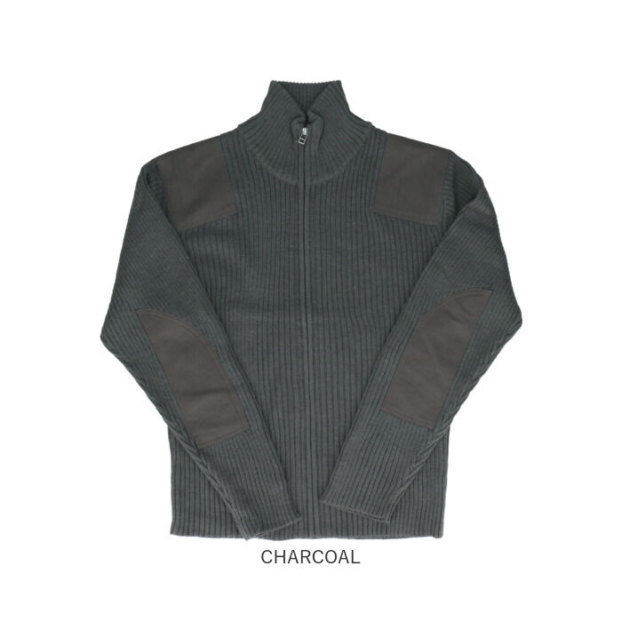 BACKYARD FAMILY「ジップアップセーター メンズ 通販 ミリタリーセーター コマンドセーター ジップアップ ニット」|その他|