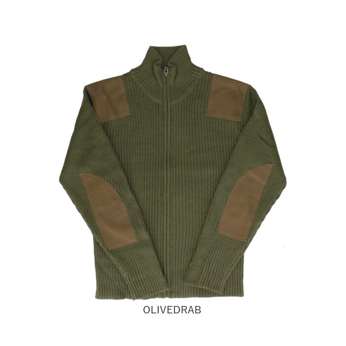 BACKYARD FAMILY「ジップアップセーター メンズ 通販 ミリタリーセーター コマンドセーター ジップアップ ニット」|その他|