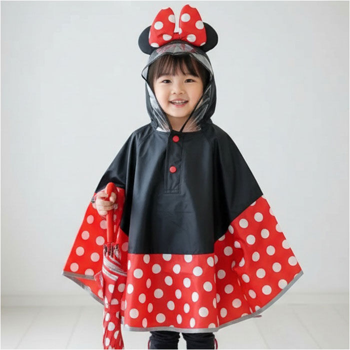 BACKYARD FAMILY「スケーター レインぽんちょ キッズ 通販 Skater RAPO2N レインポンチョ レインコート」|レインコート|