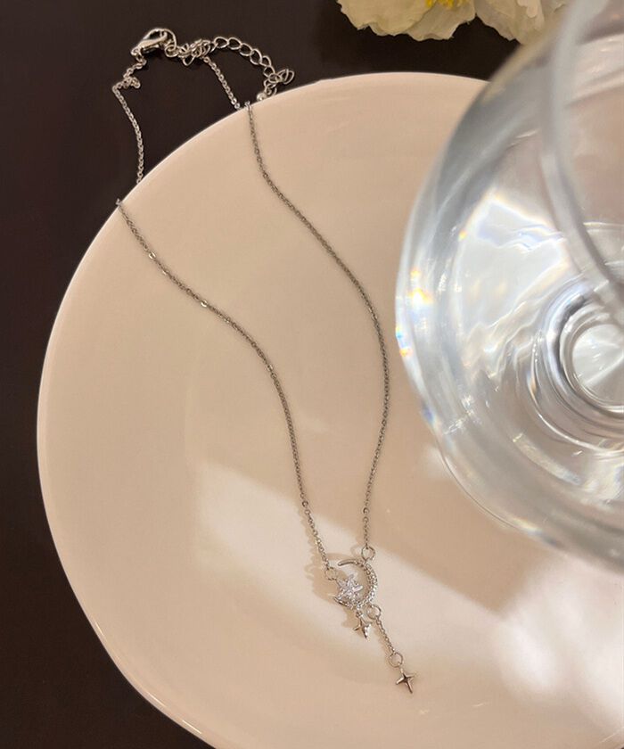 BACKYARD FAMILY「ネックレス レディース シルバー シンプル 通販 ペンダント 首飾り ジュエリー アクセサリー 月」|その他|