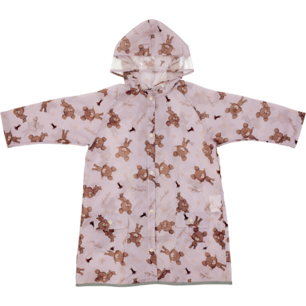 BACKYARD FAMILY「レインコート キッズ ランドセル 通販 レインウェア カッパ 子供 合羽 雨合羽 スケーター」|レインコート|ブラウン1