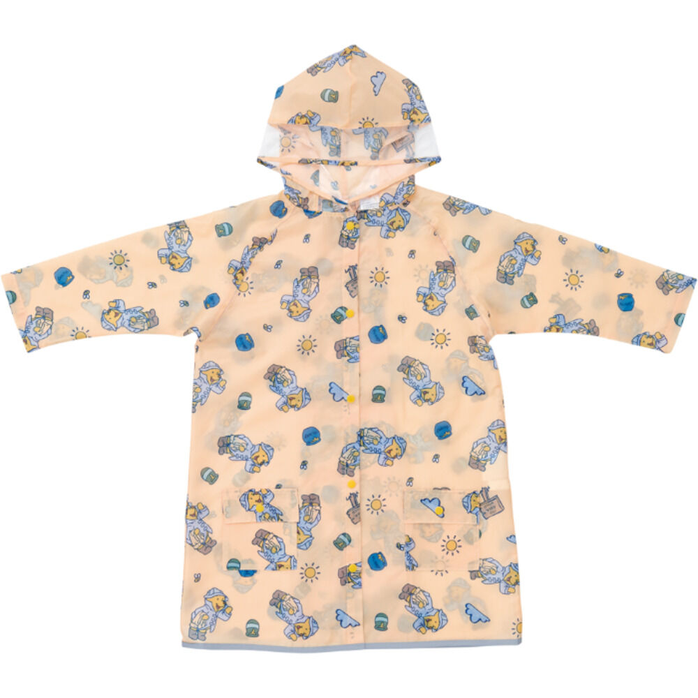 BACKYARD FAMILY「レインコート キッズ ランドセル 通販 レインウェア カッパ 子供 合羽 雨合羽 スケーター」|レインコート|イエロー1