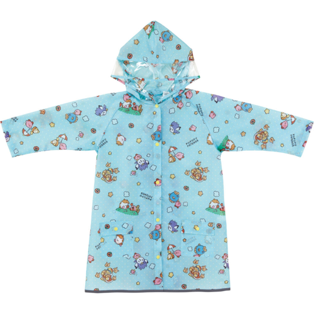 BACKYARD FAMILY「レインコート キッズ ランドセル 通販 レインウェア カッパ 子供 合羽 雨合羽 スケーター」|レインコート|ブルー1