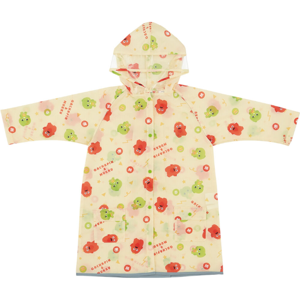 BACKYARD FAMILY「レインコート キッズ ランドセル 通販 レインウェア カッパ 子供 合羽 雨合羽 スケーター」|レインコート|ベージュ2