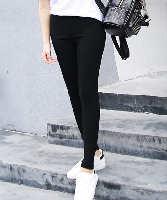 BACKYARD FAMILY「レギンスパンツ レディース 通販 スキニーパンツ タイトスキニー 極細スキニー ロングパンツ 黒」|その他|