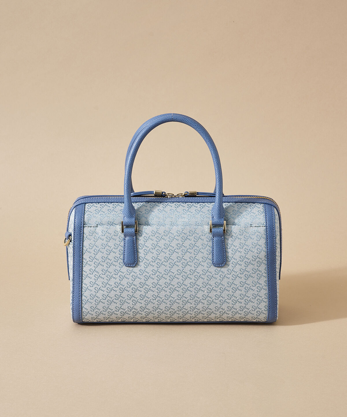 Samantha Thavasa「ST Jacquard ボストン オリゾンタール」|ボストンバッグ|