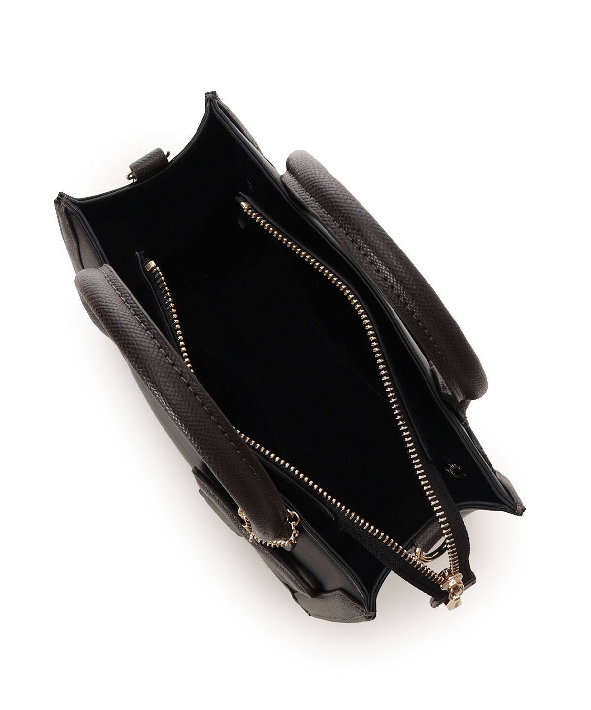 Samantha Vega「リボンチャーム付きスクエアバッグ」|ハンドバッグ|