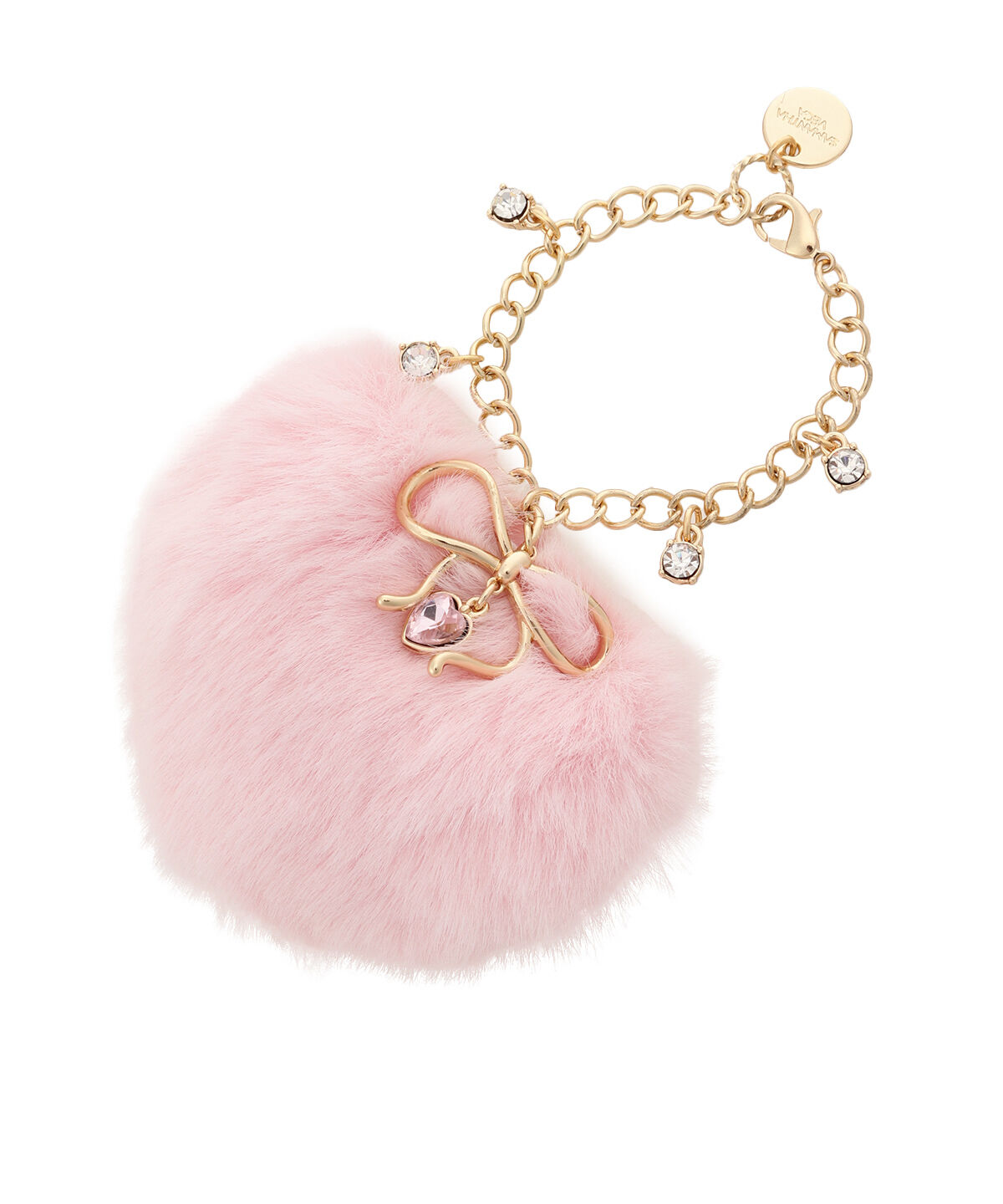 Samantha Vega「ハートファーチャーム」|チャーム・キーホルダー|ピンク