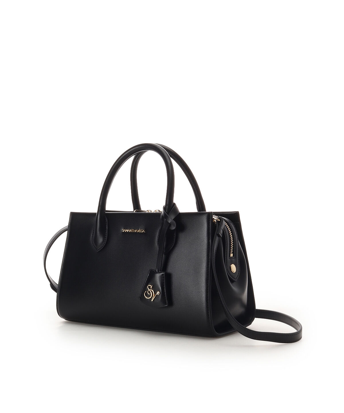 Samantha Vega「ロゴ金具ハンドバッグ」|ハンドバッグ|