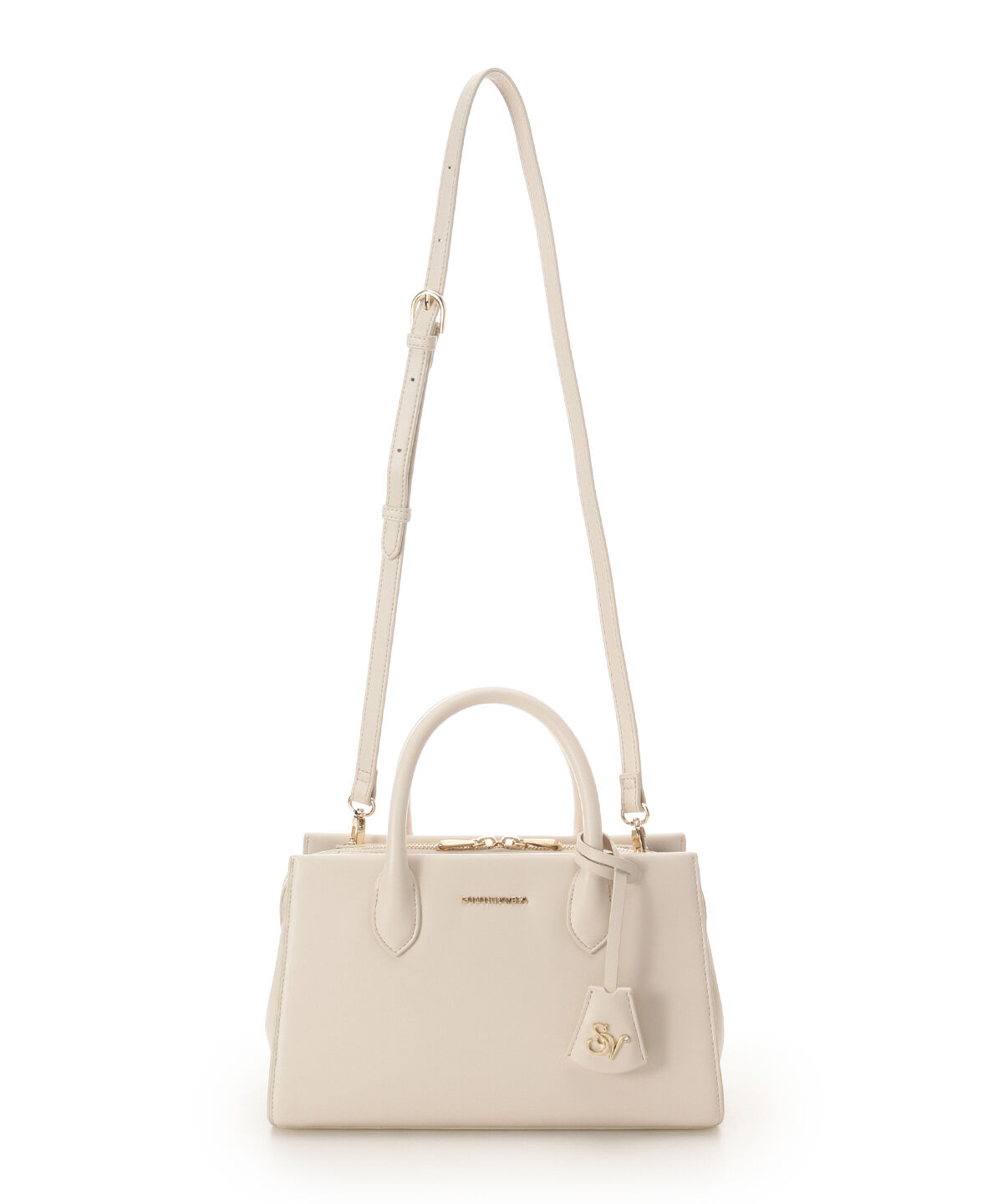 Samantha Vega「ロゴ金具ハンドバッグ」|ハンドバッグ|
