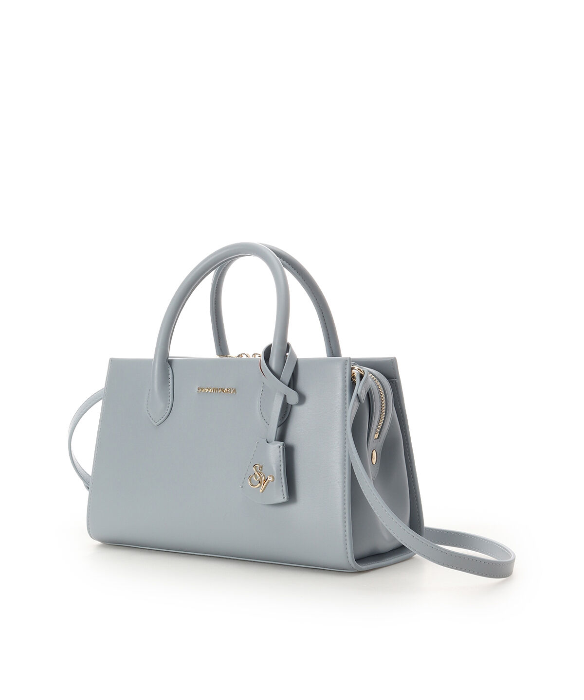 Samantha Vega「ロゴ金具ハンドバッグ」|ハンドバッグ|
