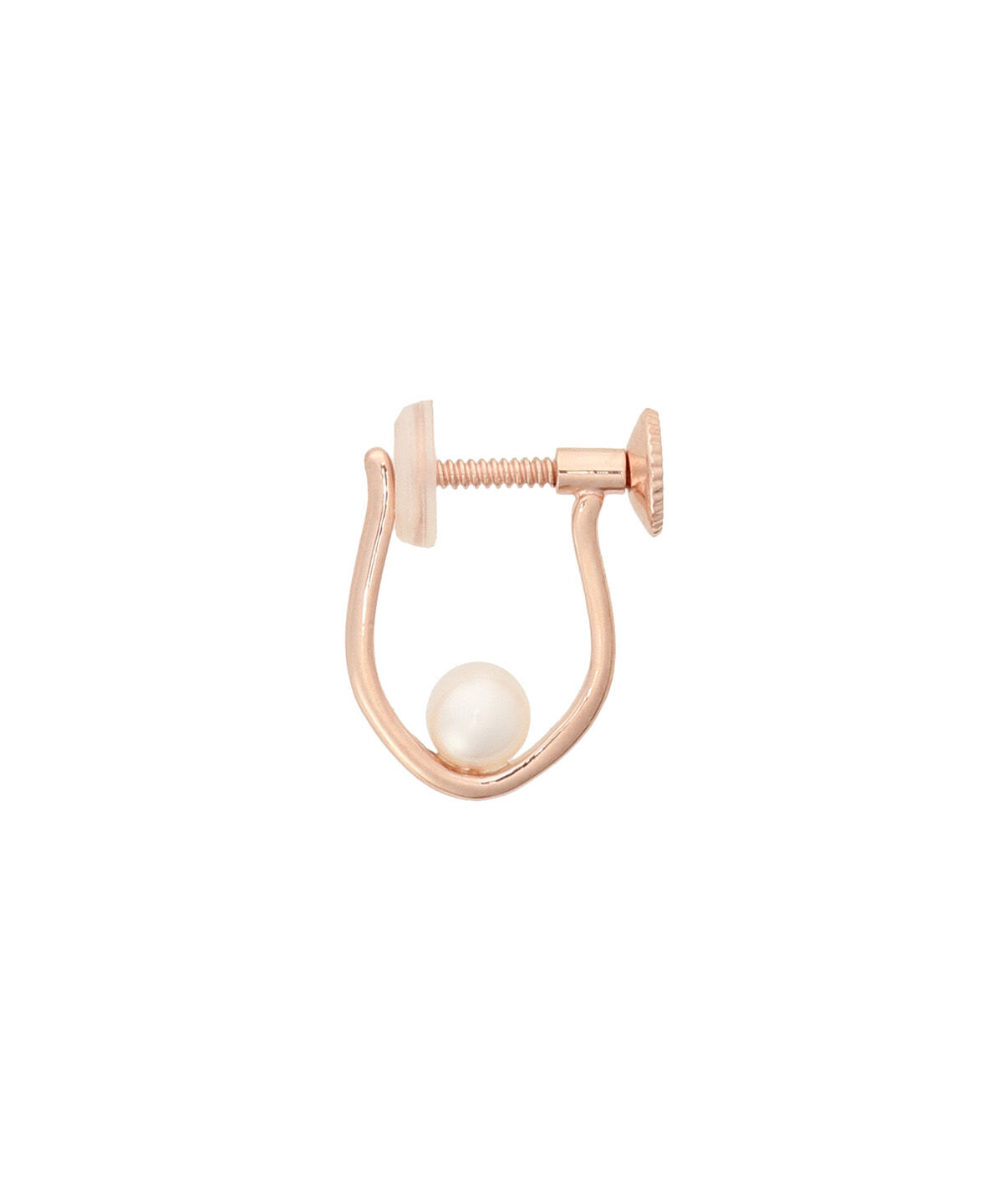 newme by Samantha Thavasa「メタルパール　イヤリング」|イヤリング|