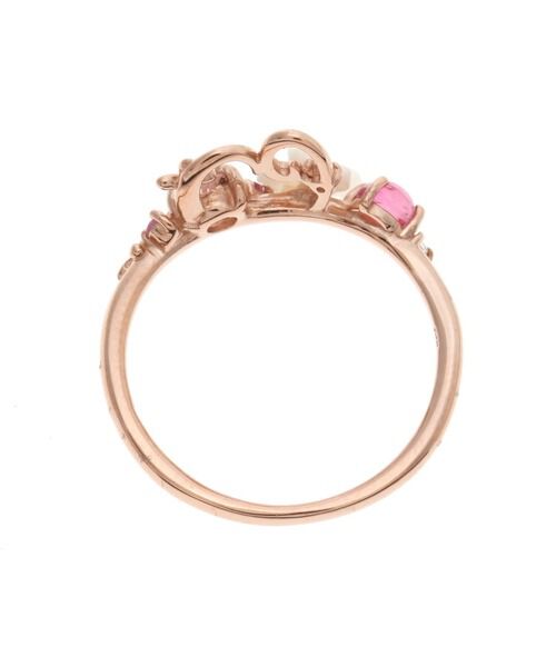 Samantha Tiara「K18PG フラワーレターズリング」|リング|