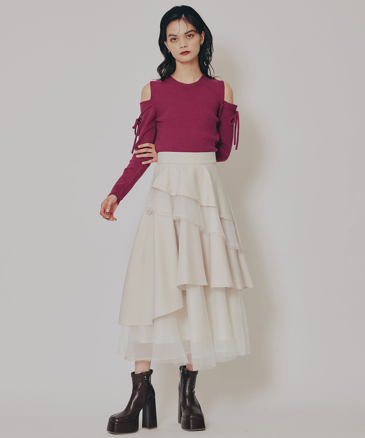 REDYAZEL「スクエアショートブーツ」|ショートブーツ|