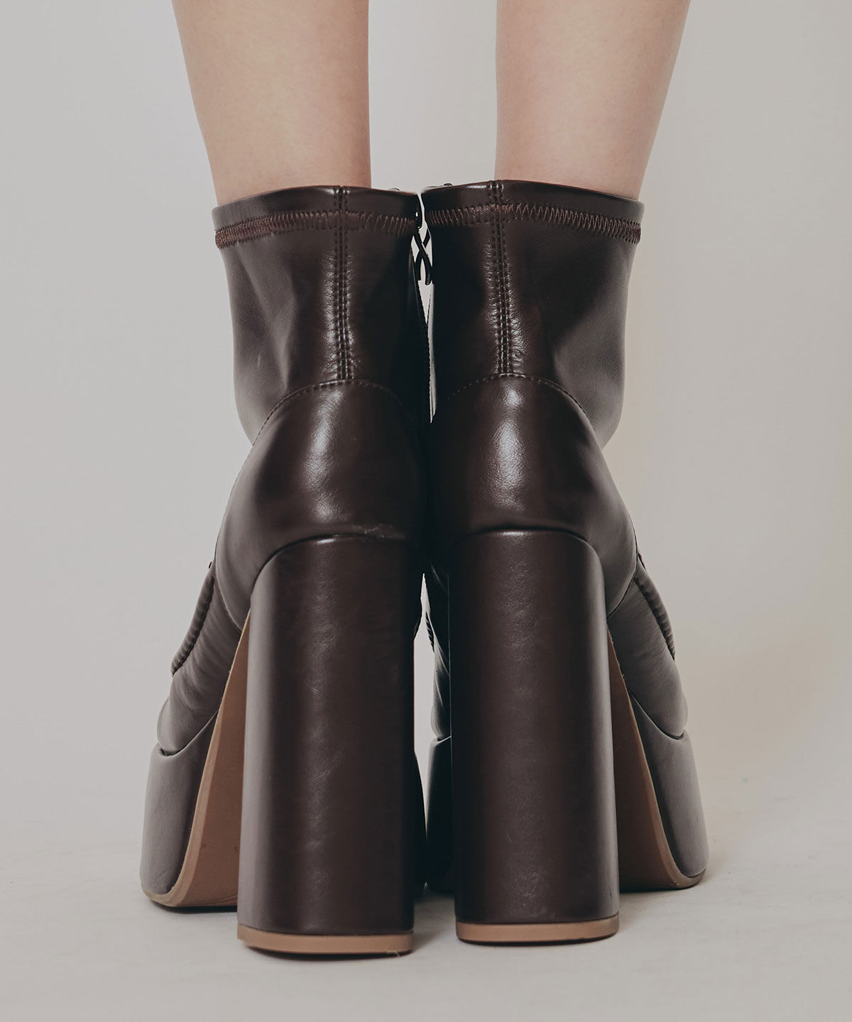 REDYAZEL「スクエアショートブーツ」|ショートブーツ|