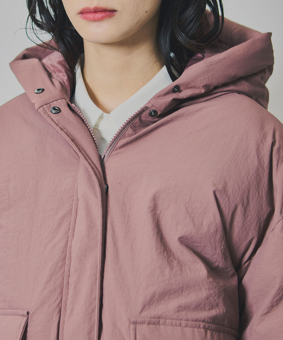 REDYAZEL「フラップポケットファイバーダウンジャケット」|ダウン|