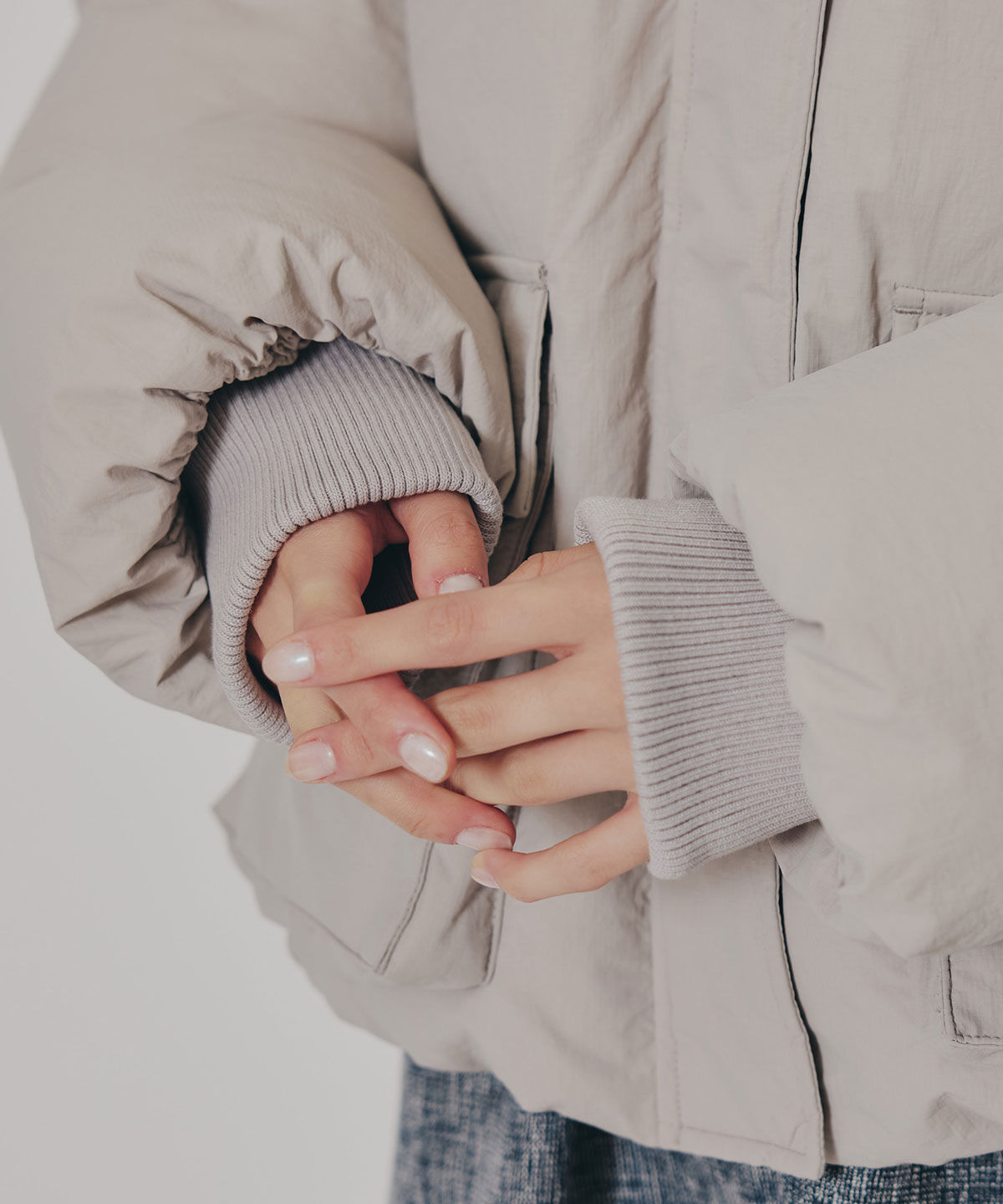 REDYAZEL「フラップポケットファイバーダウンジャケット」|ダウン|