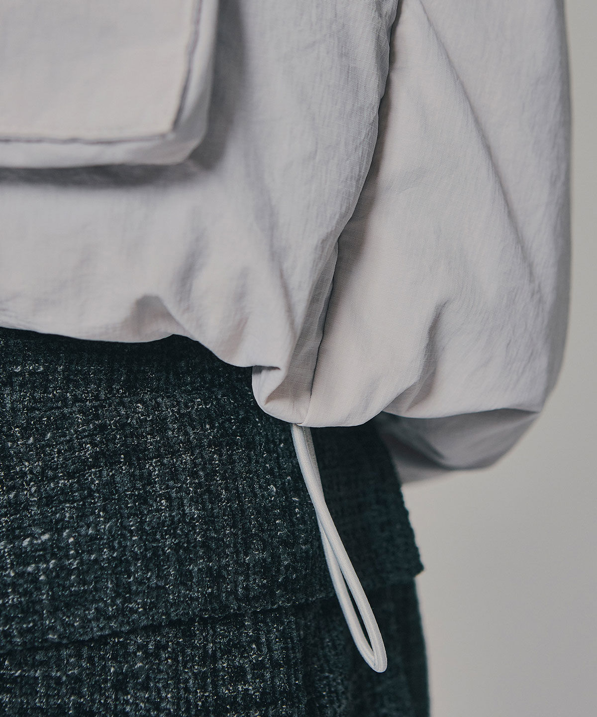 REDYAZEL「フラップポケットファイバーダウンジャケット」|ダウン|