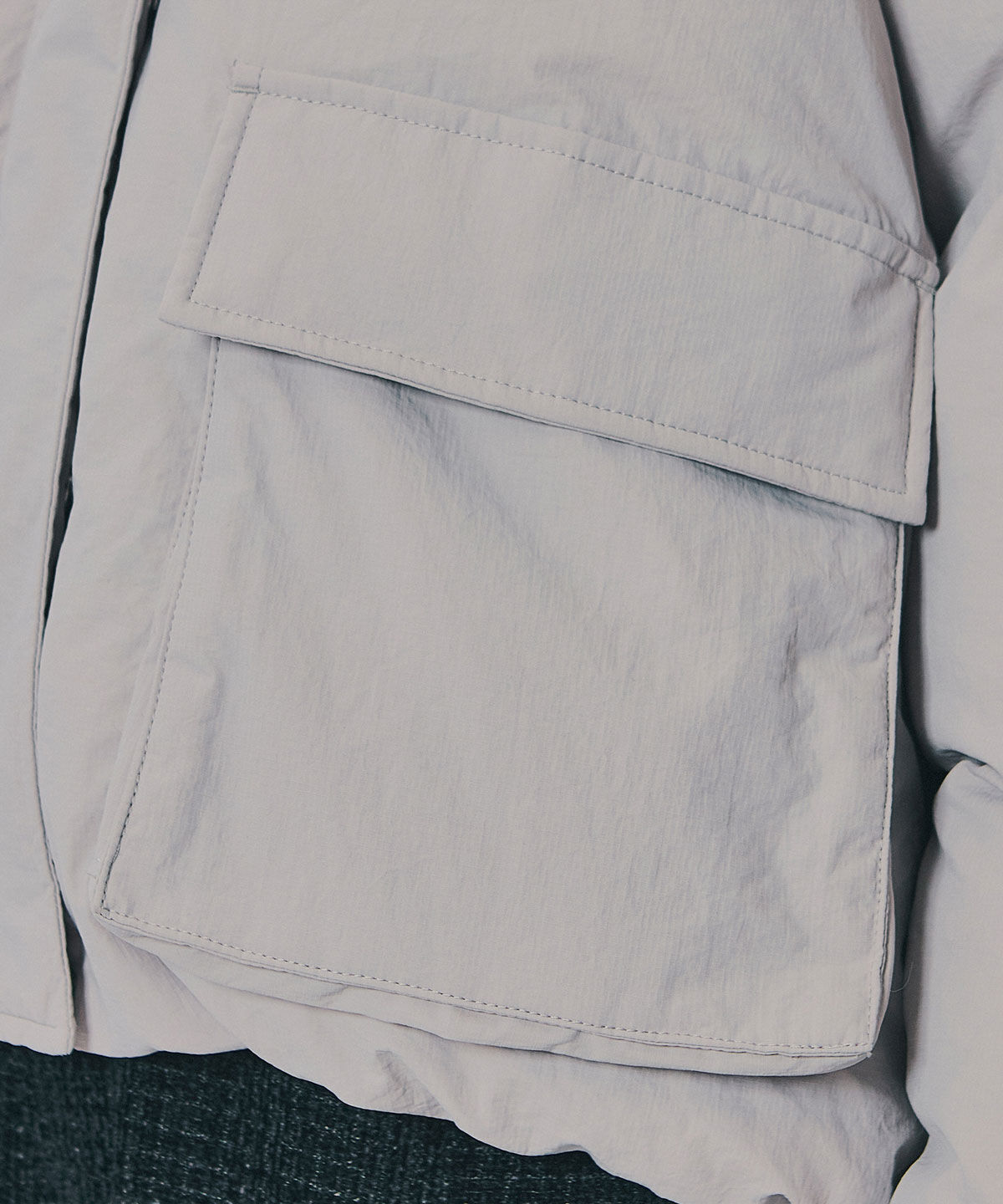 REDYAZEL「フラップポケットファイバーダウンジャケット」|ダウン|