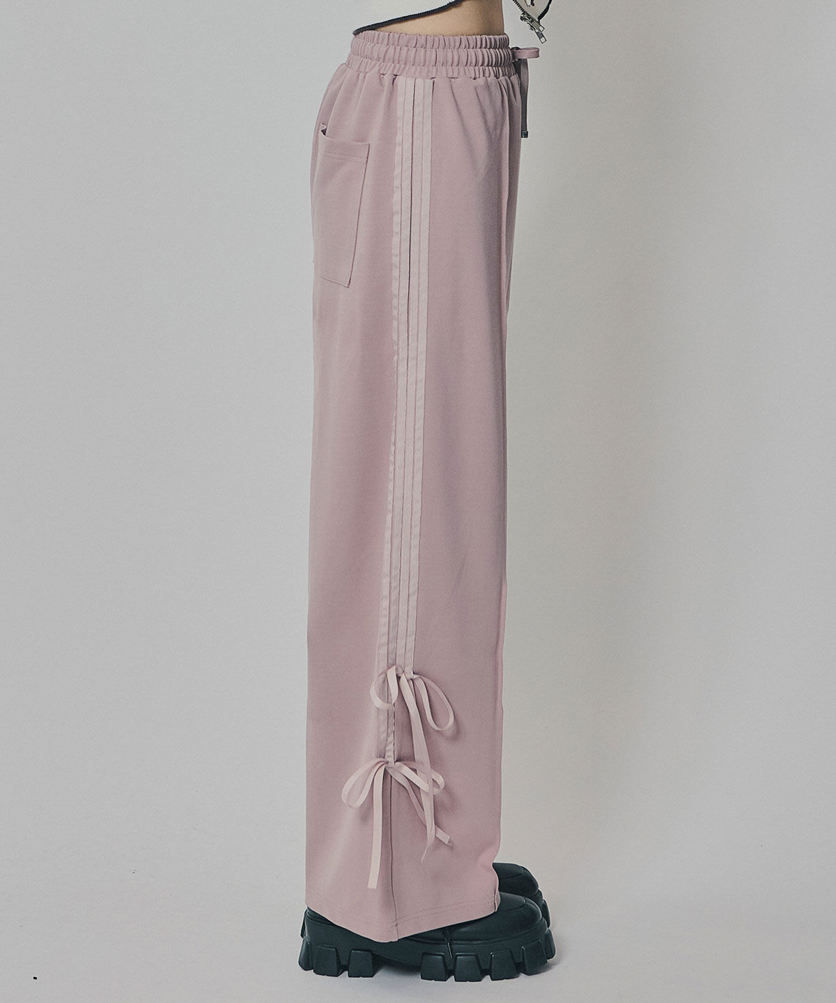 REDYAZEL「ダブルリボンラインイージーパンツ」|その他|